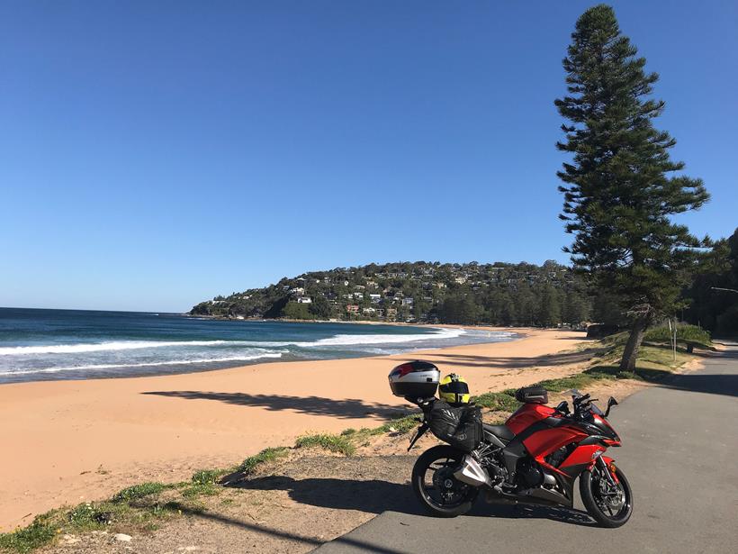 Simon's Kawasaki Z1000SX in Palm Beach