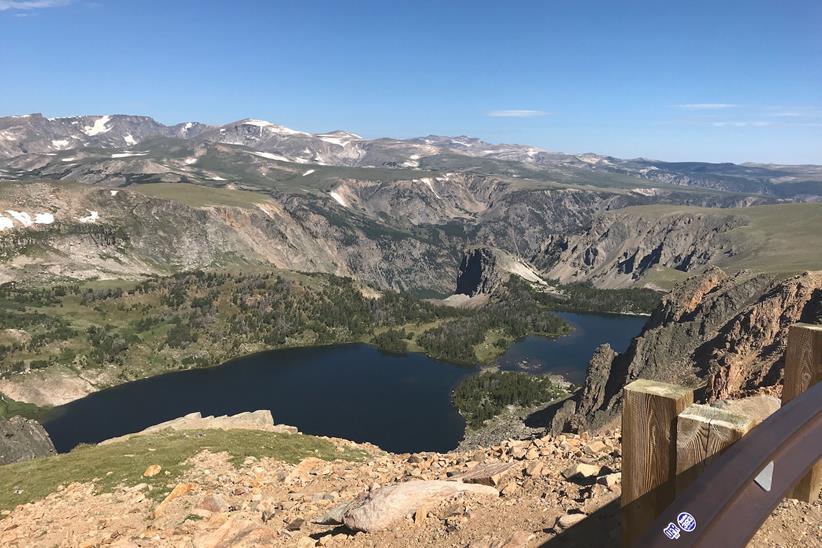 The view from Beartooth Pass is unmissable