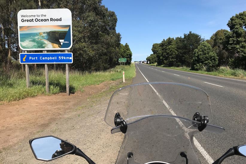 Great Ocean Road sign