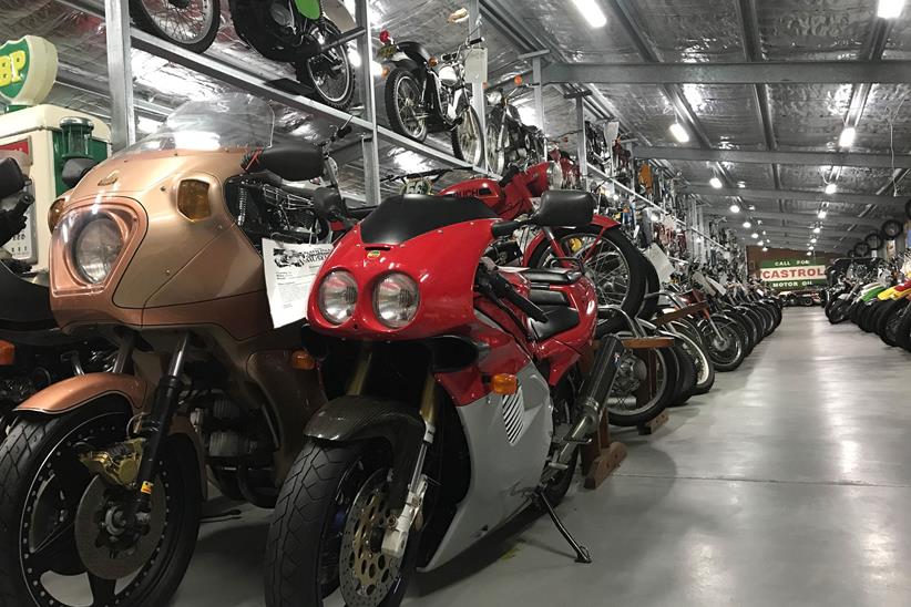 There were some beautiful bikes at the motorcycle museum Simon found in Australia