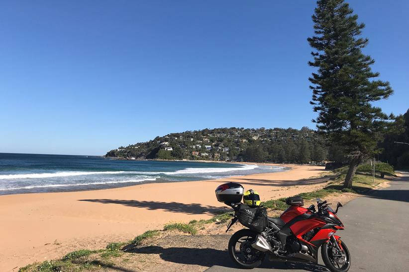 Simon's Kawasaki Z1000SX in Palm Beach