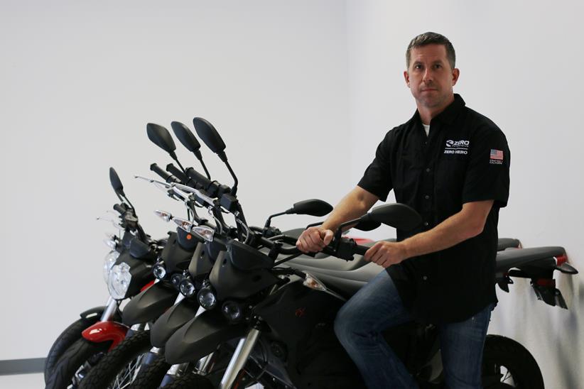 Sam Paschel is the CEO of Zero Motorcycles