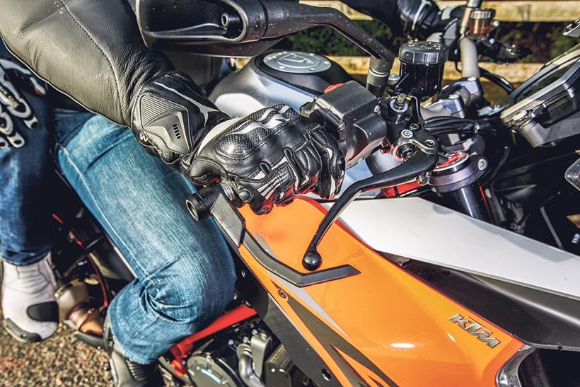 Precise throttle control is an important skill when riding with a pillion