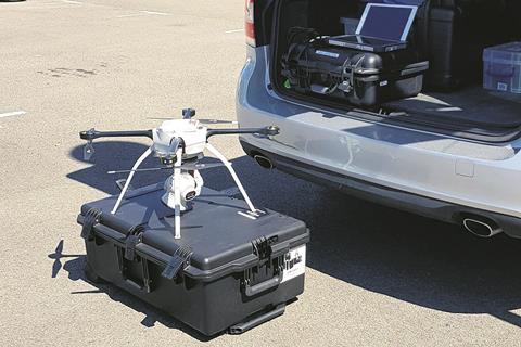 Police use drone to tackle antisocial biking