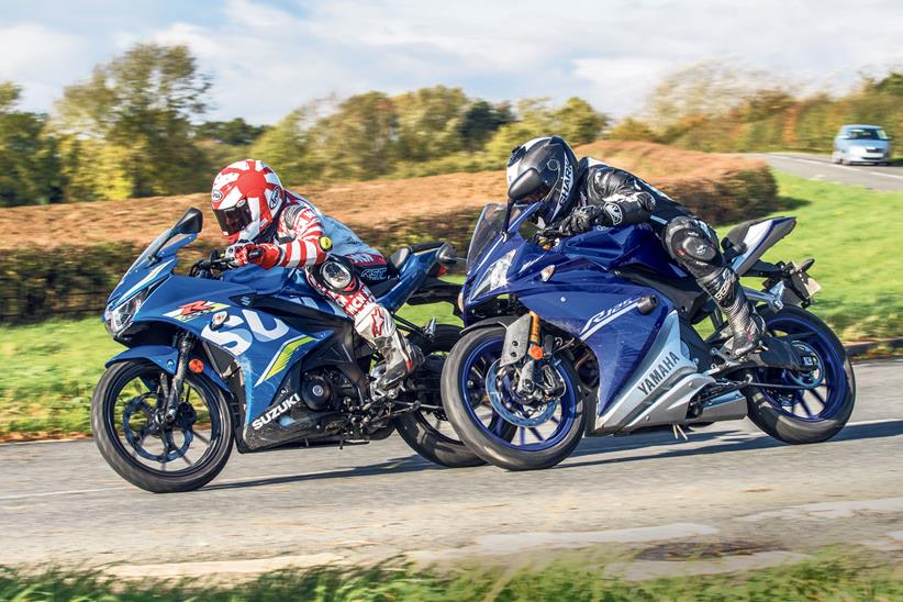 Suzuki GSX-R125 and Yamaha YZF-R125