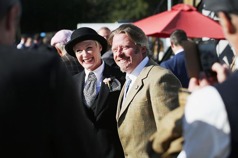 Charley Boorman at Distinguished Gentleman's Ride 2013