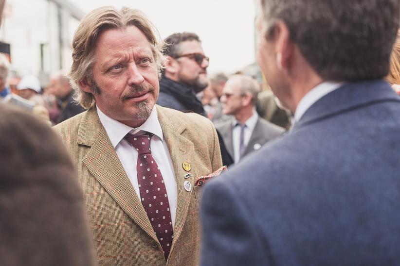 Charley Boorman at Distinguished Gentleman's Ride 2015