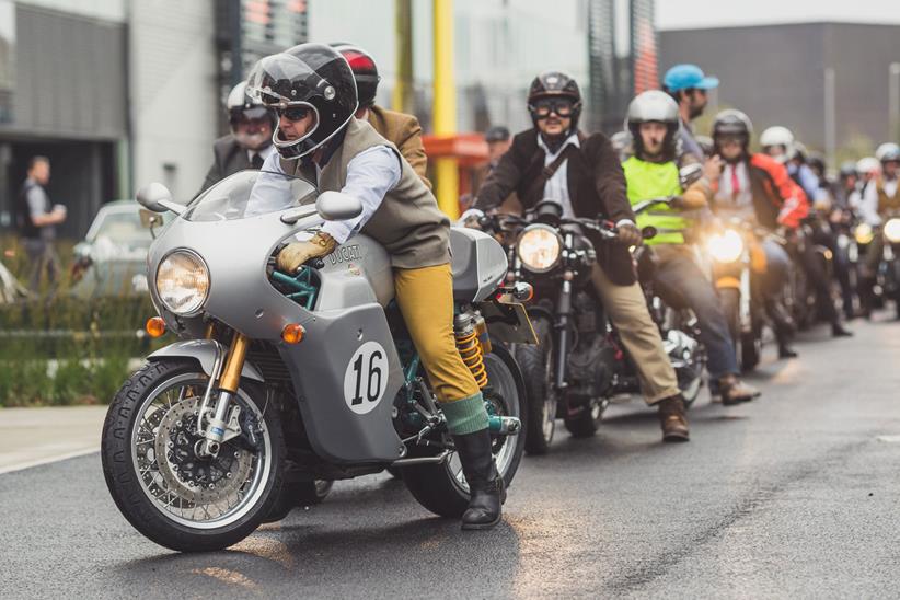 Distinguished Gentleman's Ride 2015 Ducati Supersport 1000 Paul Smart