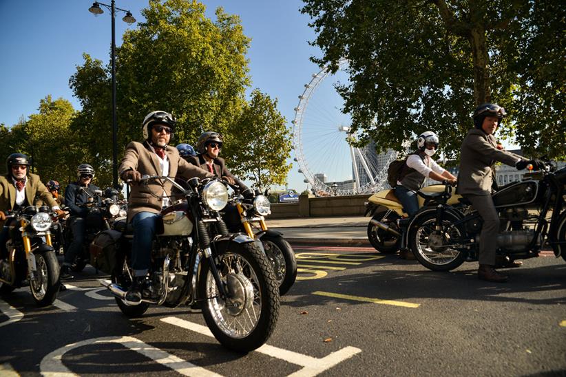 Distinguished Gentleman's Ride 2018 London Embankment 