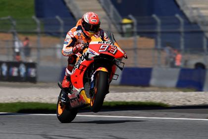 Marquez appears to be on top form this weekend