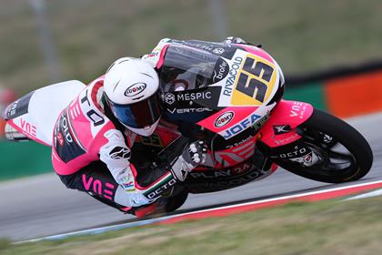 Fenati took pole position in Austrian Moto3 qualifying