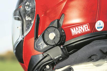 Hands-free motorbike kit