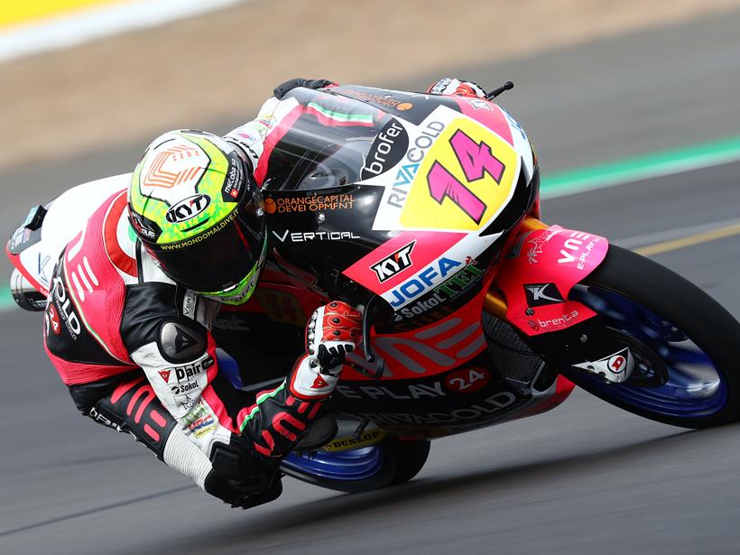 Arbolino tops Silverstone Moto3 FP3