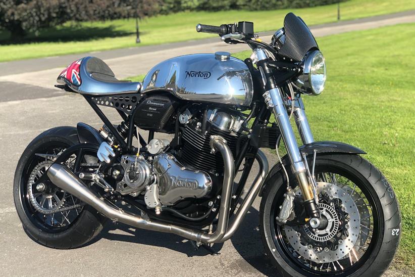 Norton Dominator Street will be limited to 50 units. Pic: Stuart Garner/Norton social media