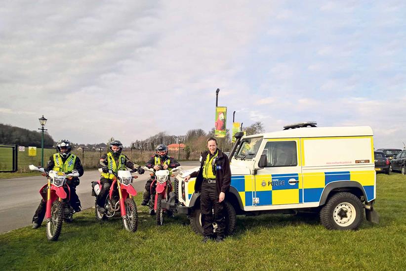 South Yorkshire Police off-road unit celebrate success