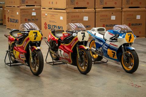 Suzuki to restore Barry Sheene race bikes at Motorcycle Live