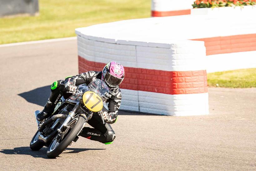 James Hillier negotiates the chicane