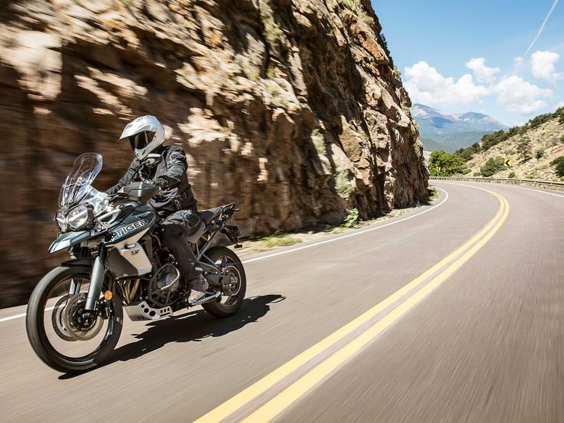 The Triumph Tiger 800 XCA can do it all