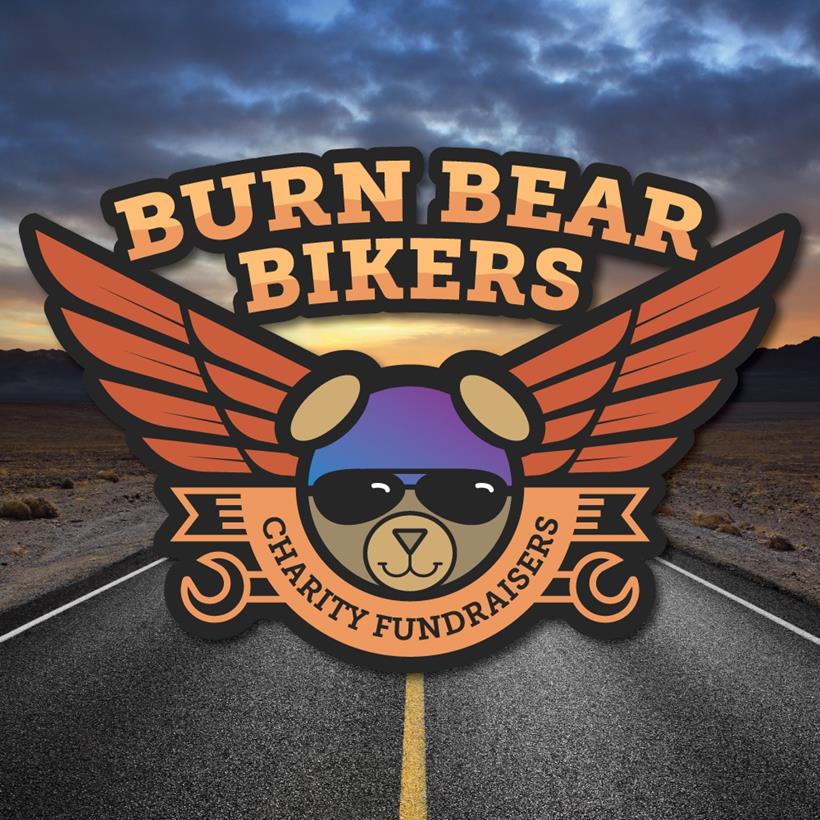 The Burn Bear Bikers logo