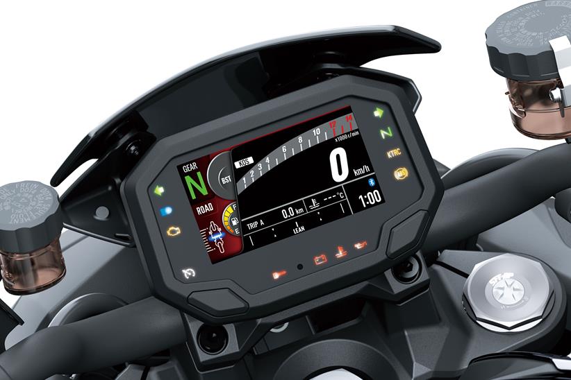 Kawasaki Z H2 TFT clocks