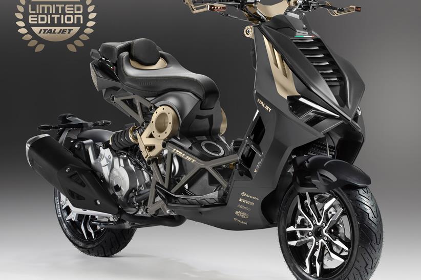 Italjet Dragster Limited Edition run of 499 bikes