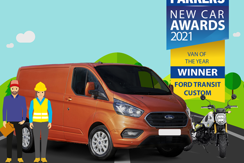 MCN teams up with Parkers.co.uk in announcing van of the year winners