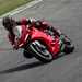 Ducati Panigale V2 cornering action shot