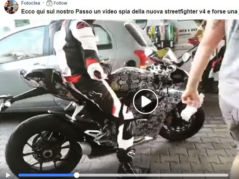 Our first look at the exhaust of the 2020 Ducati 959 Panigale