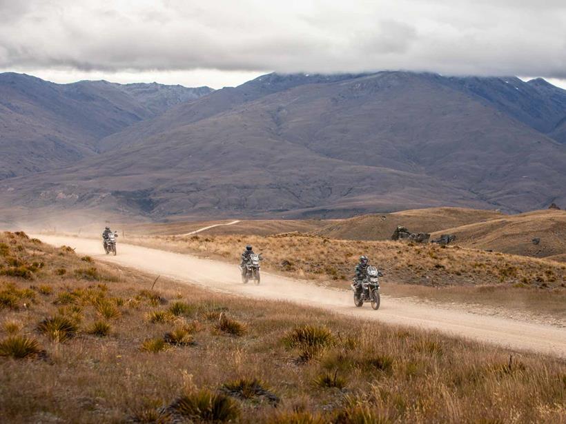 Riders on the BMW GS Trophy