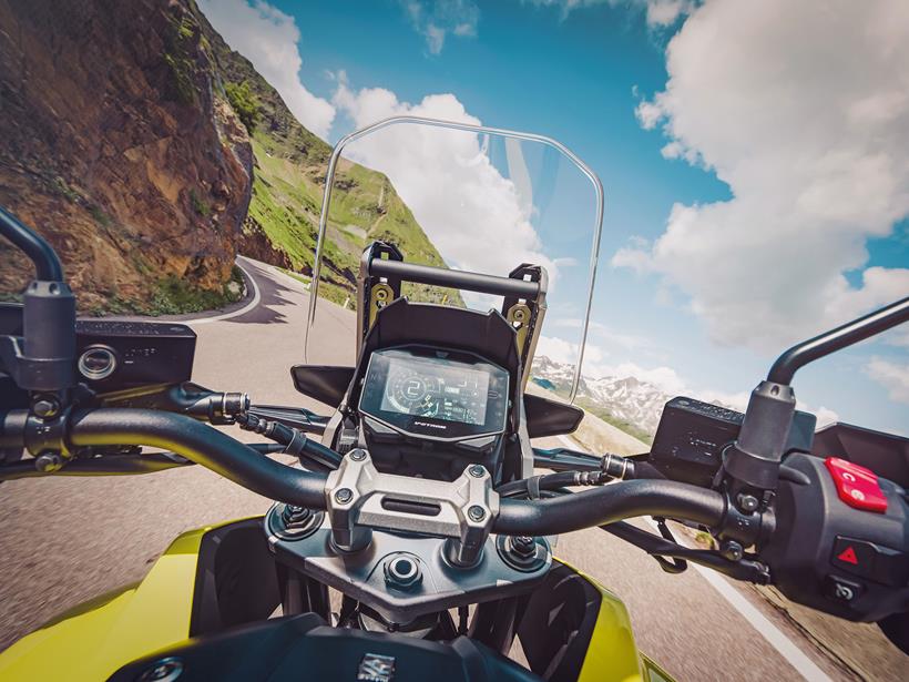 2020 Suzuki V-Strom 1050 onboard