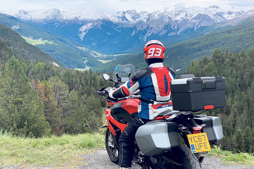 Lee Boocock on his BMW S1000XR