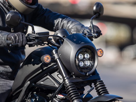 honda rebel headlight fairing