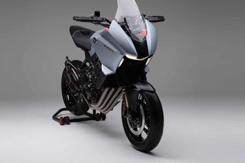 Honda hint at new sports adventure middleweight with CB4X Concept