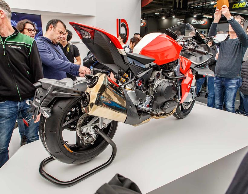 Bimota Tesi H2 at Eicma