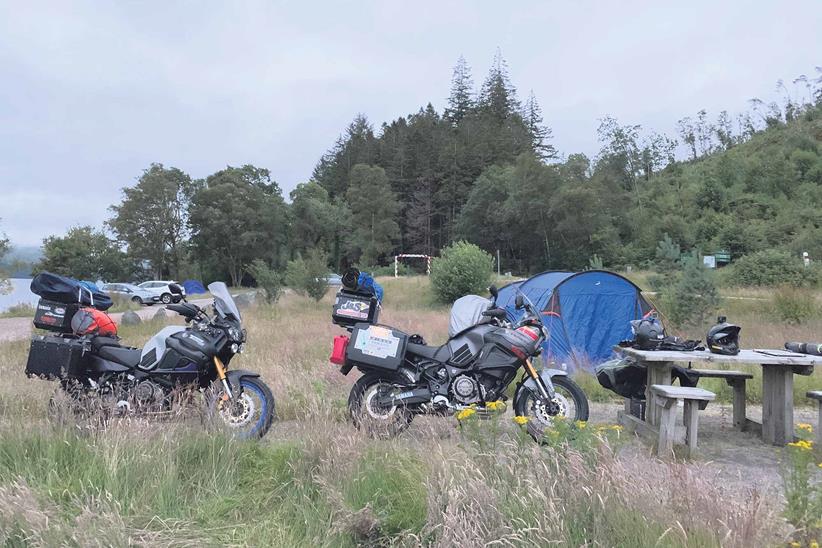 No time for camping - there is riding to be done