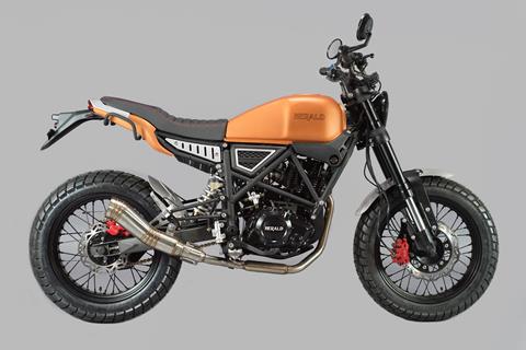 Herald Brat 125 is the retro-styled learner-legal bike designed in the UK