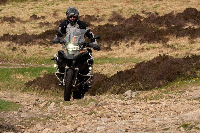 Riding a BMW R1200GSA in the Yorkshire Dales