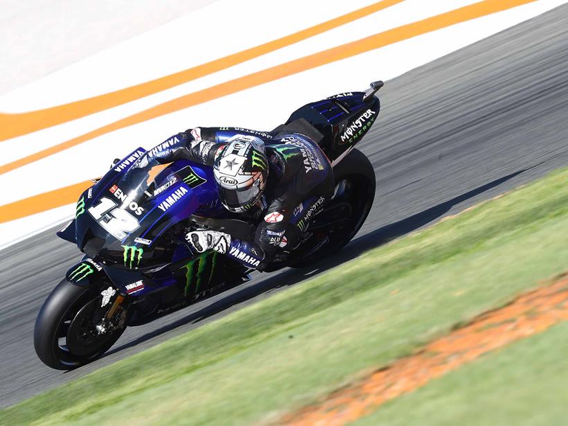 Vinales led the way at Jerez after the morning stint