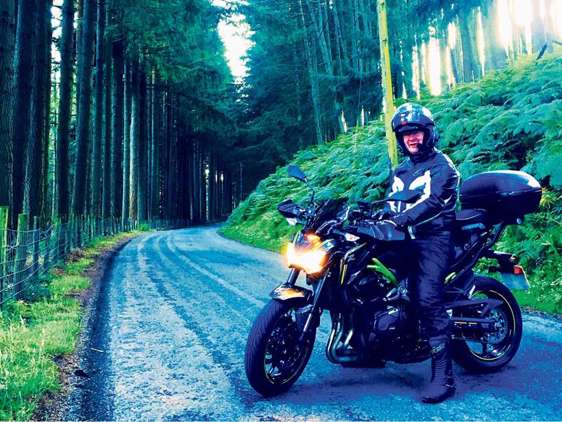 Richard Bentham swapped his Kawasaki ZZR600 for a Z900