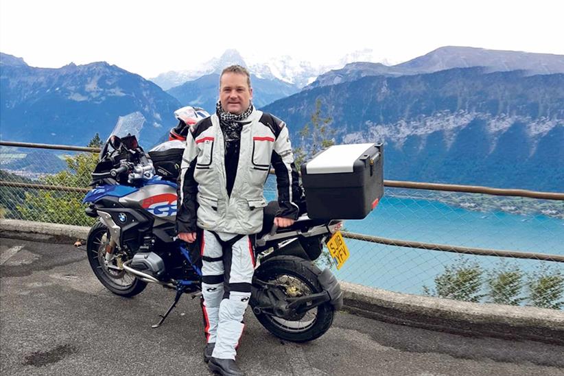 Gordon Hill took his BMW R1200GS Rallye on tour