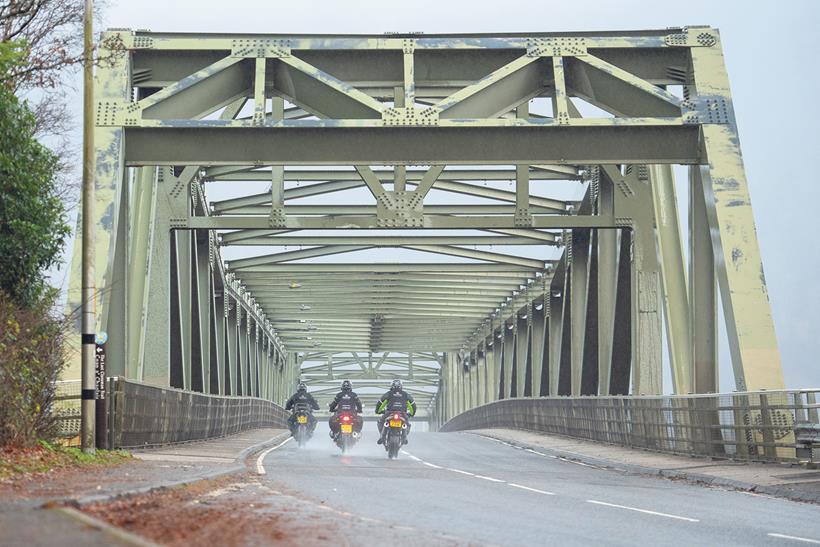 Wet weather riding is often a feature of riding a motorbike in winter