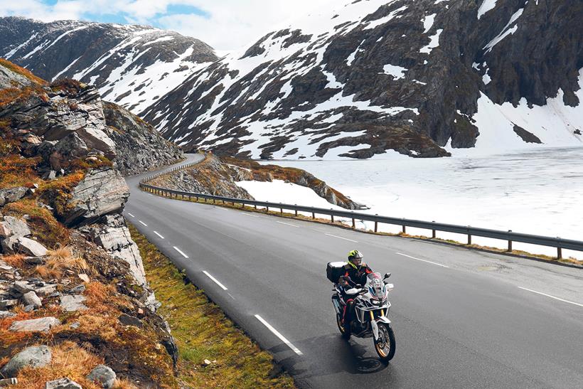 It's important to know your limitations when riding in winter on your motorcycle