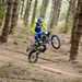 2024 Sherco 450 SEF - riding through forest
