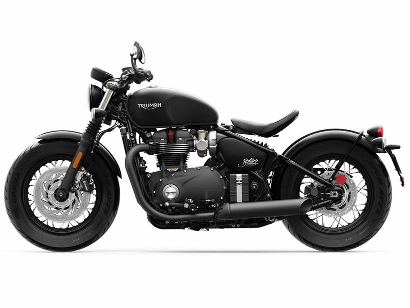 Triumph Bonneville Bobber Black