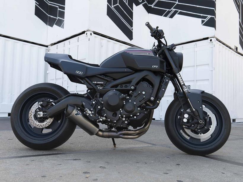 A custom Yamaha XSR900