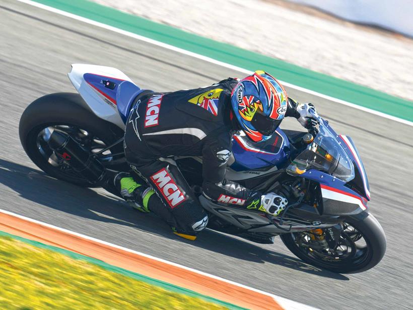 Riding the BMW HP4 Race