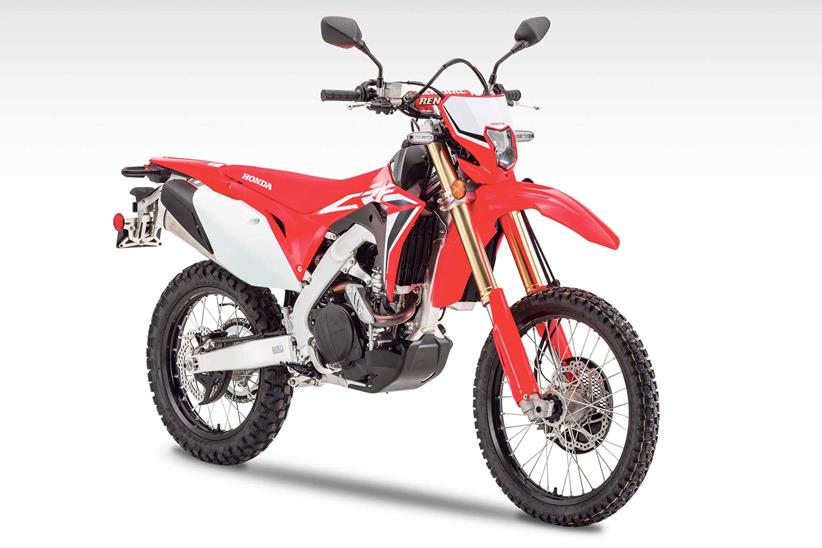 Honda CRF450L gets performance upgrades with official kit