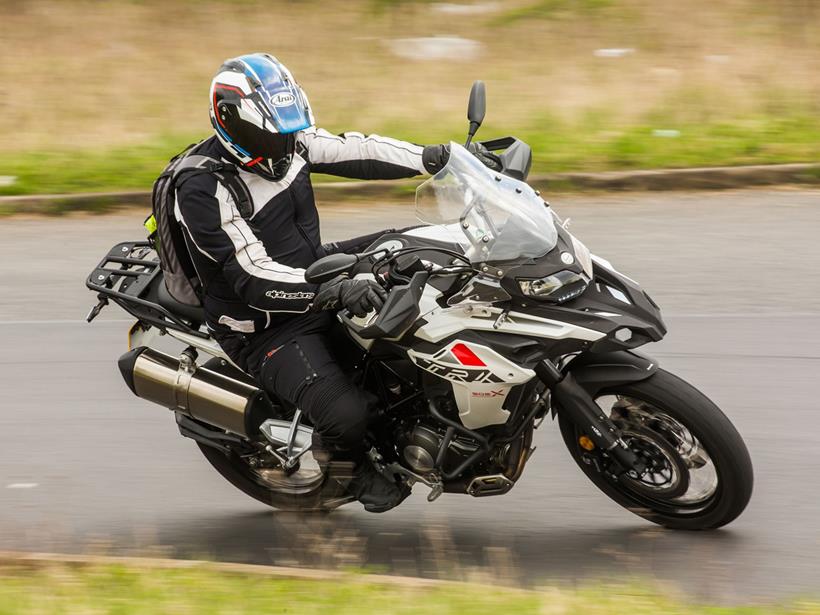 Riding the Benelli TRK502