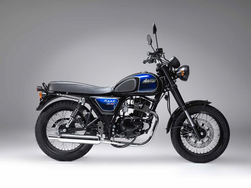 Bullit Hunt S 125 in blue