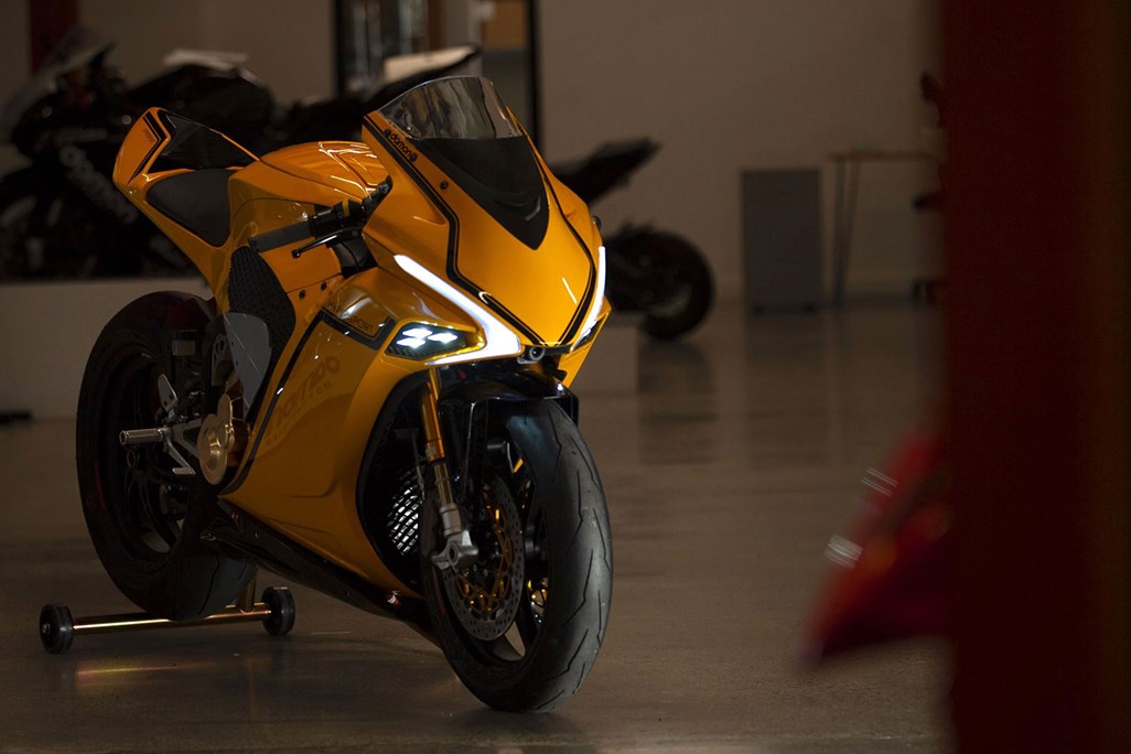 View of Electric evolution: Damon update flagship HyperSport model